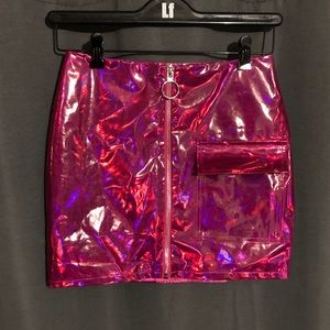 LF pink skirt